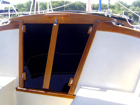 Custom Teak Yacht Interior